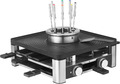 WMF Lumero 3in1 Gourmet Station Raclette Fondue 8 Personen 1800W edelstahl matt