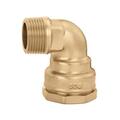 CA Winkel-Anschlussverschraubung AG 32 mm x 1" AG für PE-Kunststoffrohr