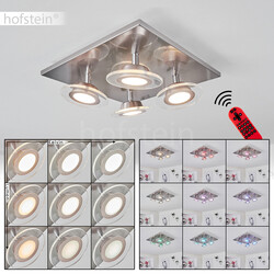 Decken Lampen LED RGB Farbwechsler dimmbar Wohn Schlaf Zimmer Leuchten drehbar