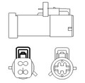 Lambdasonde Sensor Abgassteuerung MAGNETI MARELLI 466016355169 für FORD FOCUS 3
