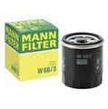 4x Ölfilter MANN-FILTER W 68/3 für Citroën C1, Peugeot 107, Toyota Aygo 