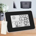 Funk Wetterstation Digitale Wettervorhersage Thermometer Innen Außen Hygrometer