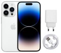 Apple iPhone 14 Pro Max - Optisch: SEHR GUT - 128 GB - Silber Weiß