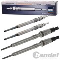 4x BERU GLÜHKERZEN PSG DRUCKSENSOR passend für OPEL ASTRA J CORSA D 1.3 CDTI