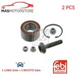 RADLAGERSATZ RADLAGER SATZ PAAR VORNE FEBI BILSTEIN 23370 2PCS P FÜR SEAT LEON