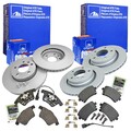ATE Bremsscheiben Ø308 Ø294 Bremsbeläge vorne + hinten für VW Multivan Bus T5 T6