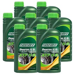 7x1 Liter Original FANFARO Automatikgetriebeöl ATF IID Gear Oil Öl