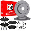 Zimmermann SPORT BREMSSCHEIBEN + BELÄGE HINTEN passend für MINI R55 56 57 58 59