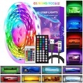 5V USB LED Stripe RGB Leiste Streifen 5050 Band Licht Leuchte Lichterkette APP