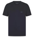 T-Shirt Hugo Boss bestickt Logo klassisch BOSS Lounge Crew T-Shirt in marineblau