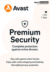 Avast Premium Security 2024 - 1 STCK. - 1 Jahr - [Download]