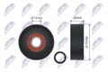 NTY RNK-TY-012 Spannrolle Keilrippenriemen 70mm für TOYOTA AVENSIS Kombi (T25)