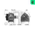 ERA 210511A Lichtmaschine Generator LiMa 110A 14V für RENAULT SCÉNIC II (JM0/1)