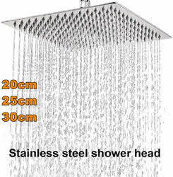 Duschkopf Edelstahl Kopfbrause Regendusche Regenbrause Brausekopf Duscharm V304+