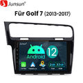 10.1" Android 12 Apple Carplay Autoradio GPS Navi DSP 2+32GB für VW Golf VII MK7