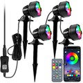 LED RGB Unterwasser Tauch Pool Licht Aquarium Garten Teich Lampe Beleuchtung DE