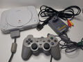 Original Sony PlayStation 1 ONE Spielekonsole - Weiß mit Controller + Kabel PS 1
