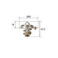 Thermostat Kühlmittel Mahle TX 85 82 für Fiat für Mitsubishi für Subaru für Kia