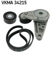 SKF KEILRIPPENRIEMEN-SATZ passend für FORD C-MAX FIESTA FOCUS GALAXY GRAND KUGA