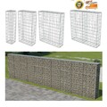 Gabione Steingabionen Steinkorb Wand Drahtkorb Draht Mauer Gabionenkorb Garten