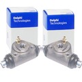 2x DELPHI RADBREMSZYLINDER 19mm passend für AUTOBIANCHI Y10 FIAT SEICENTO