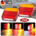 2X LED Anhänger Rücklicht Hänger Rückleuchte Heckleuchte Rückleuchten PKW 12V DE