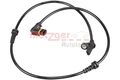 Sensor  Raddrehzahl vorne Metzger 09001440 für MERCEDES BENZ