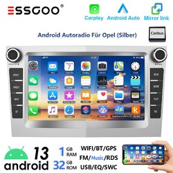 Autoradio 7" 32G Android 13 Carplay GPS RDS Für Opel Astra H Corsa C D Meriva A