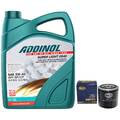 Motoröl Set 5W-40 Addinol 5 Liter + Ölfilter SM 121 für Hyundai KIA Mitsubishi