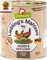 Granatapet Liebling's Mahlzeit Fasan & Geflügel, 6x800g, Nassfutter für Hunde