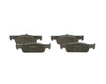 Bremsbelagsatz Scheibenbremse BOSCH 0 986 494 661 für RENAULT 453 SMART DACIA 3