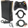 Microsoft Xbox 360 Konsole Core Elite Slim E Original Zubehörpaket Farbe Auswahl