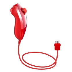 Remote Motion 2 in 1 Plus Controller, Nunchuk rot - Nintendo Wii / U (NEU) 🆕✅