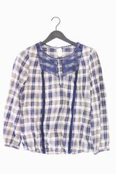 ⭐ Esprit Tunika für Damen Gr. 44, XL blau aus Baumwolle ⭐