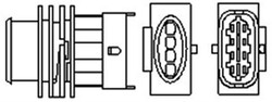 MAGNETI MARELLI Lambdasonde Sensor Abgassteuerung 466016355056 für OPEL MERIVA
