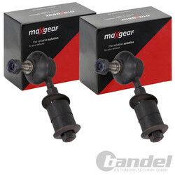 2X MAXGEAR KOPPELSTANGEN VORNE PASSEND FÜR MITSUBISHI OUTLANDER LINKS+RECHTS |