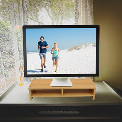  Monitorständer Desktop-Speicher-Organizer Monitorerhöhung Für Den Schreibtisch