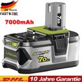 Original 18V 7.0Ah Akku für RYOBI One+ Plus Lithium RB18L50 P108 P104 Batterie