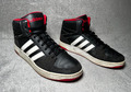 ADIDAS NEO Sneaker Hoops 2.0 Mid Cut ~ schwarz rot ~ F38430 Gr. 41 1/3 US8 UK7.5