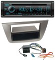 Kenwood MP3 Bluetooth DAB USB CD Autoradio für Seat Altea Toledo ab 05 Anthrazit