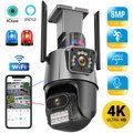 4K 8MP HD FUNK WLAN WIFI NETZWERK CAMERA Outdoor AUßEN ÜBERWACHUNGSKAMERA Kamera