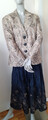 GERRY WEBER  DAMEN ELEGANT EDEL KOSTÜM BLAZER Gr. 42+ ROCK Gr. 44 +T shirt Gr.40