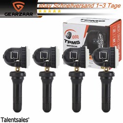 4x Passt Für Ford 1862980 2036832 RDKS TPMS Reifendrucksensoren 433MHZ