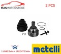 GELENK ANTRIEBSWELLE PAAR WHEEL SIDE METELLI 15-1776 2PCS A NEU OE QUALITÄT