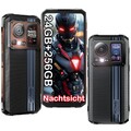 HOTWAV Cyber 15 Outdoor Handy Ohne Vertrag 24GB+256GB Nachtsicht Smartphone NFC