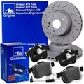 ATE BREMSSCHEIBEN 350mm+ CERAMIC BELÄGE VORNE passend für MERCEDES CLA X118 C118