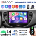 Apple Carplay Android 14 DAB+ Für Hyundai i10 2007-2013 Autoradio GPS Bluetooth