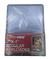 Ultra Pro Toploader - Ultra Clear - Regular - Top Loader - 3" x 4" - 25 Stück