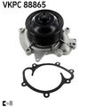 SKF VKPC 88865 Wasserpumpe für MERCEDES-BENZ