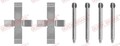 Quick Brake 109-1044 Zubehörsatz, Scheibenbremsbelag passend für IVECO Bremsanla